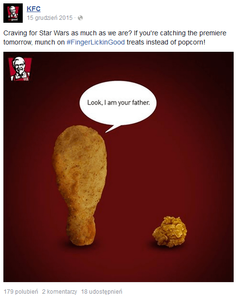 KFC - reklama Star Wars